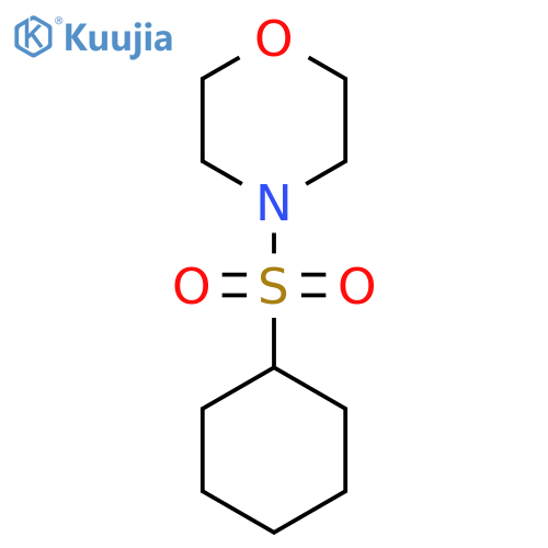 4-(cyclohexanesulfonyl)morpholine structure