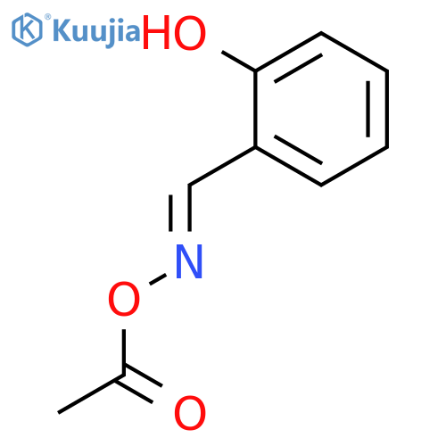 BENZALDEHYDE, 2-HYDROXY-, O-ACETYLOXIME structure