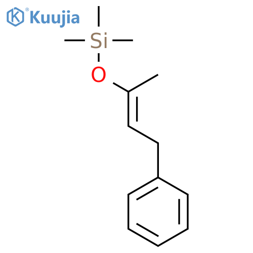 Silane, trimethyl[(1-methyl-3-phenyl-1-propenyl)oxy]- structure