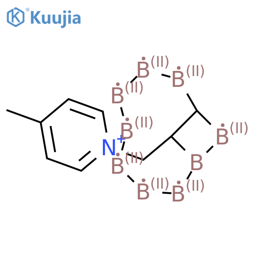 1-(1,2lambda2,3lambda2,4lambda2,5lambda2,6lambda2,7lambda2,8lambda2,10lambda2-Nonaborabicyclo[7.1.1]undecan-11-ylmethyl)-4-methylpyridin-1-ium structure
