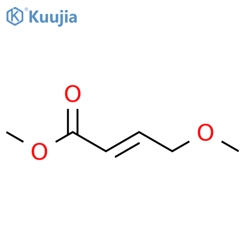 2-Butenoic acid, 4-methoxy-, methyl ester structure