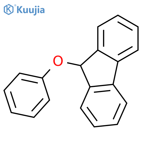 9H-Fluorene, 9-phenoxy- structure
