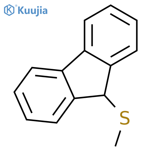 9H-Fluorene,9-(methylthio)- structure
