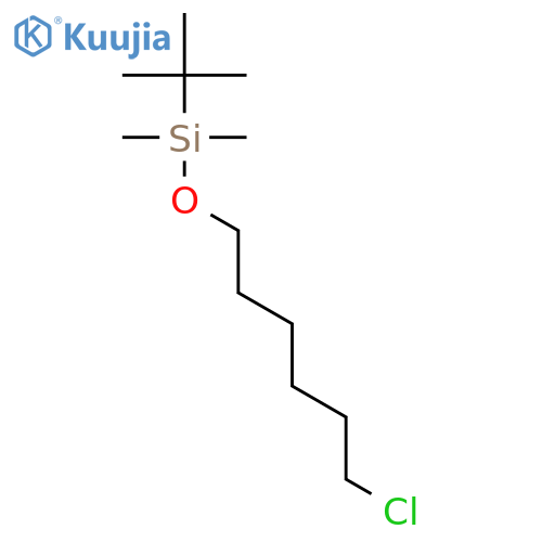 SILANE, [(6-CHLOROHEXYL)OXY](1,1-DIMETHYLETHYL)DIMETHYL- structure