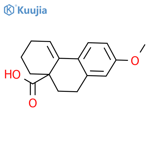 8a(6H)-Phenanthrenecarboxylic acid, 7,8,9,10-tetrahydro-2-methoxy- structure