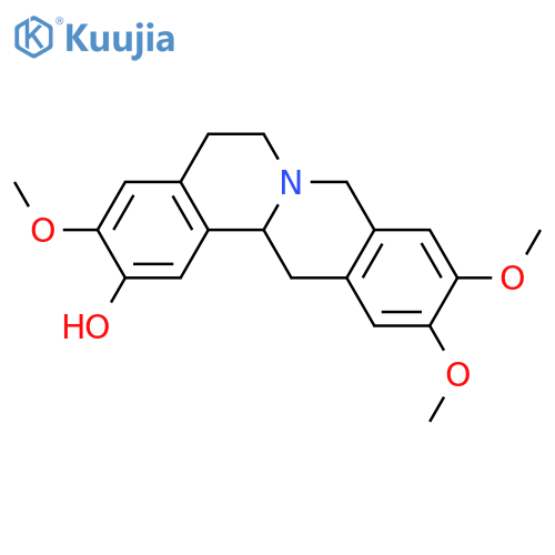 (13aS)-3,10,11-trimethoxy-5,8,13,13a-tetrahydro-6H-isoquino[3,2-a]isoquinolin-2-ol structure