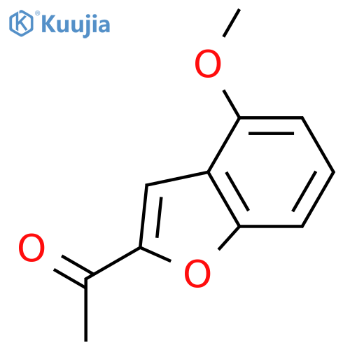 1-(4-methoxy-1-benzofuran-2-yl)ethanone structure
