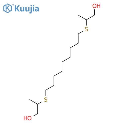 1-PROPANOL, 2,2'-[1,9-NONANEDIYLBIS(THIO)]BIS- structure