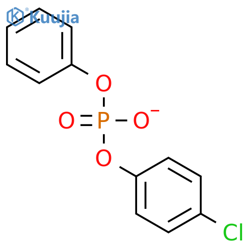 4-Chlorophenyl phenyl phosphate structure