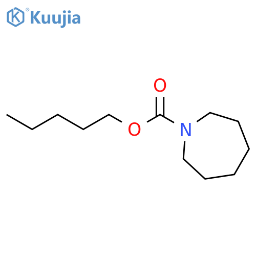1H-Azepine-1-carboxylic acid, hexahydro-, pentyl ester structure