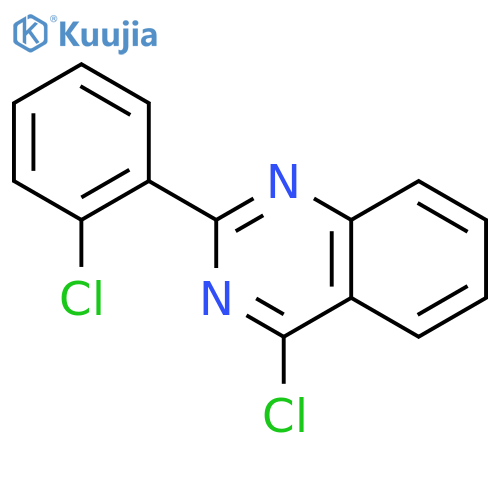 4-chloro-2-(2-chlorophenyl)quinazoline structure