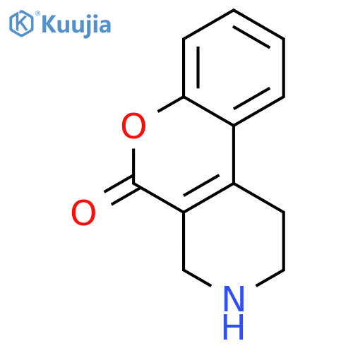 5H-[1]Benzopyrano[3,4-c]pyridin-5-one, 1,2,3,4-tetrahydro- structure