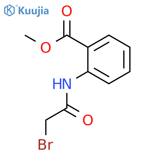 METHYL 2-((BROMOACETYL)AMINO)BENZOATE structure
