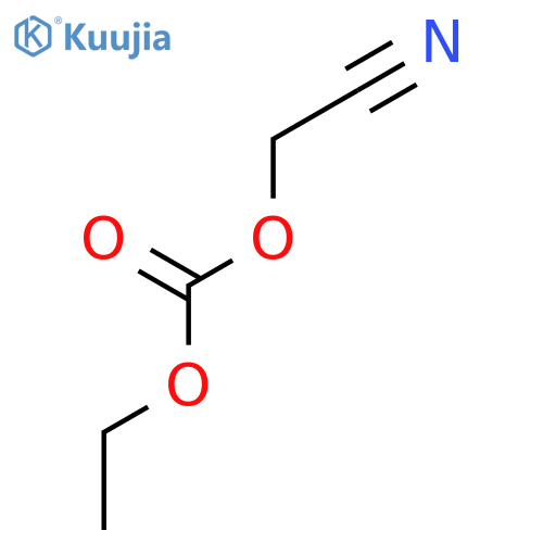 CARBONIC ACID, CYANOMETHYL ETHYL ESTER structure