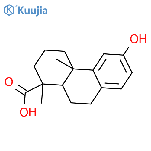 1-Phenanthrenecarboxylicacid, 1,2,3,4,4a,9,10,10a-octahydro-6-hydroxy-1,4a-dimethyl-, (1S,4aS,10aR)- structure