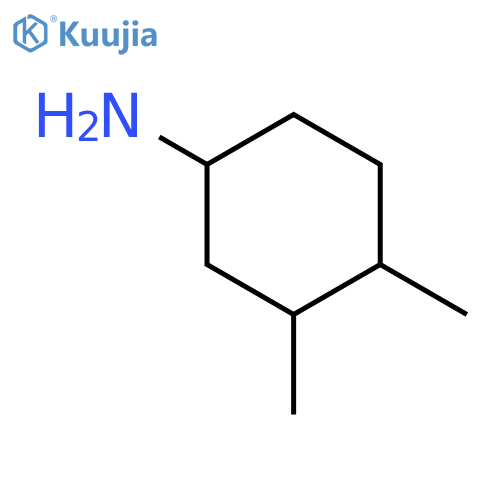 3,4-dimethylcyclohexan-1-amine structure
