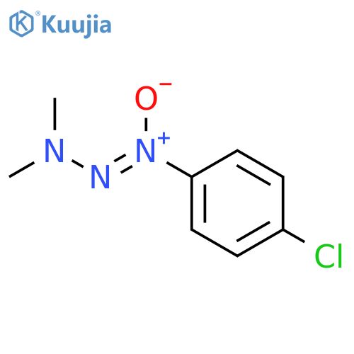 1-Triazene, 1-(4-chlorophenyl)-3,3-dimethyl-, 1-oxide structure