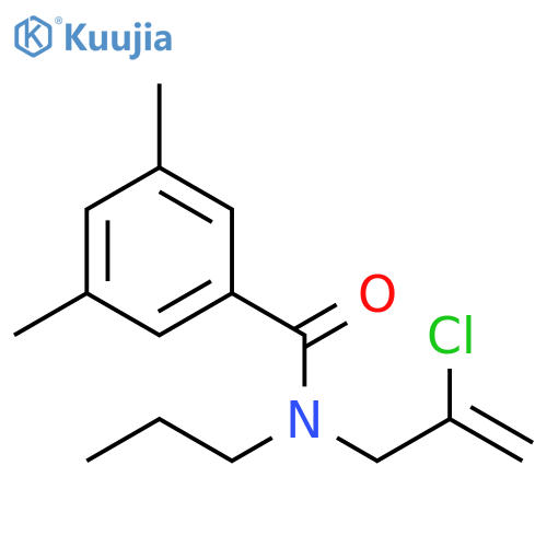 Benzamide, N-(2-chloro-2-propenyl)-3,5-dimethyl-N-propyl- structure