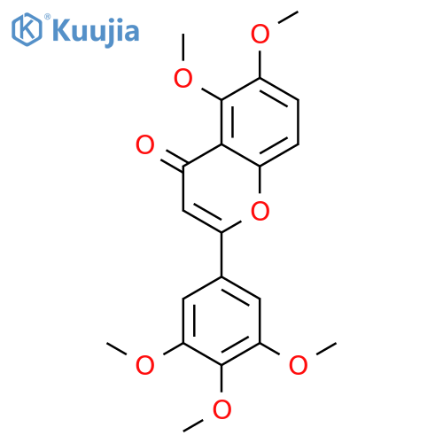 5,6,3',4',5'-pentamethoxyflavone structure
