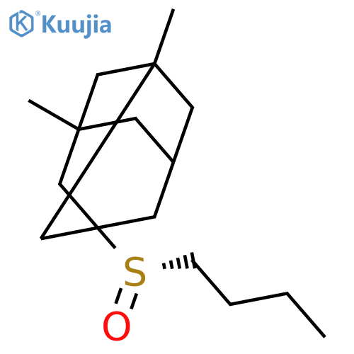 Tricyclo[3.3.1.13,7]decane, 1-[(S)-butylsulfinyl]-3,5-dimethyl- structure