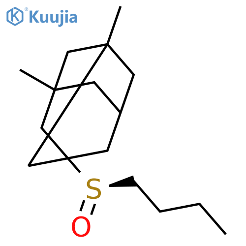 Tricyclo[3.3.1.13,7]decane, 1-[(R)-butylsulfinyl]-3,5-dimethyl- structure