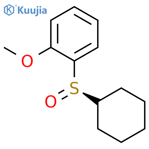 (R)-Cyclohexyl 2-Methoxyphenyl Sulfoxide structure