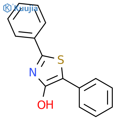 2,5-Diphenyl-4-hydroxy-1,3-thiazole structure