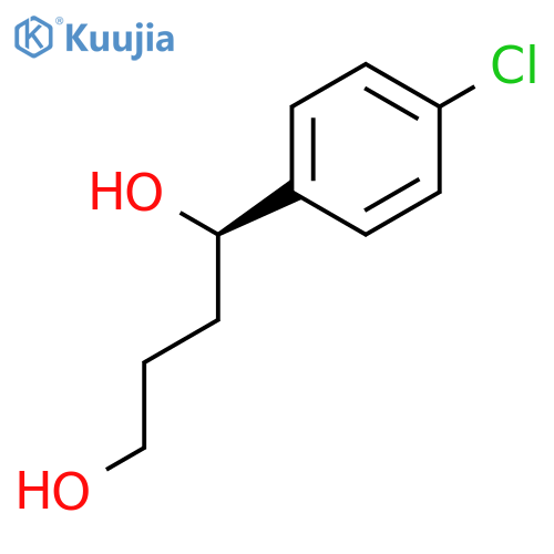 1,4-BUTANEDIOL, 1-(4-CHLOROPHENYL)-, (1R)- structure