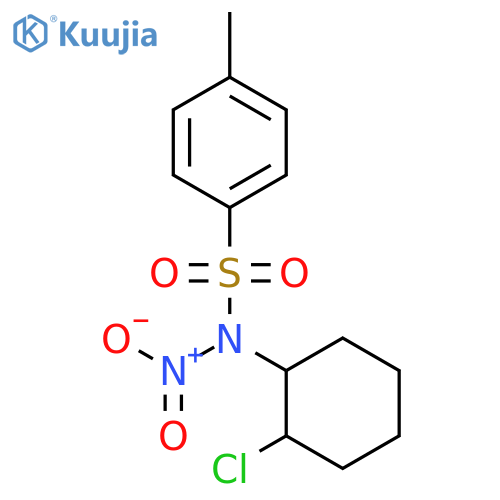 BENZENESULFONAMIDE, N-(2-CHLOROCYCLOHEXYL)-4-METHYL-N-NITRO- structure