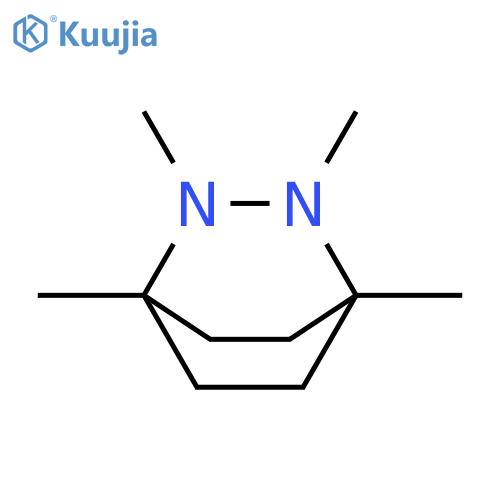 2,3-Diazabicyclo(2.2.2)octane, 1,2,3,4-tetramethyl- structure