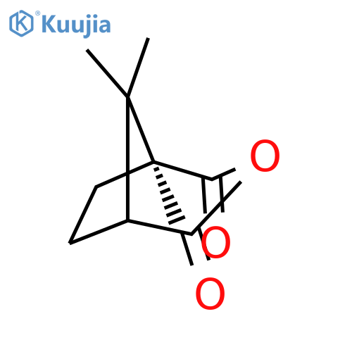 3-Oxabicyclo[3.2.1]octane-2,4-dione,1,8,8-trimethyl-, (1S,5R)- structure