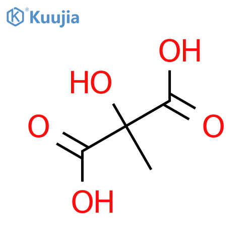 2-hydroxy-2-methylpropanedioic acid structure