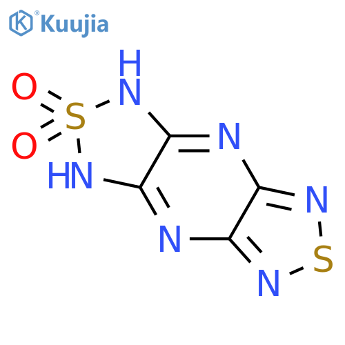 1H,3H-Bis[1,2,5]thiadiazolo[3,4-b:3',4'-e]pyrazine, 2,2-dioxide structure
