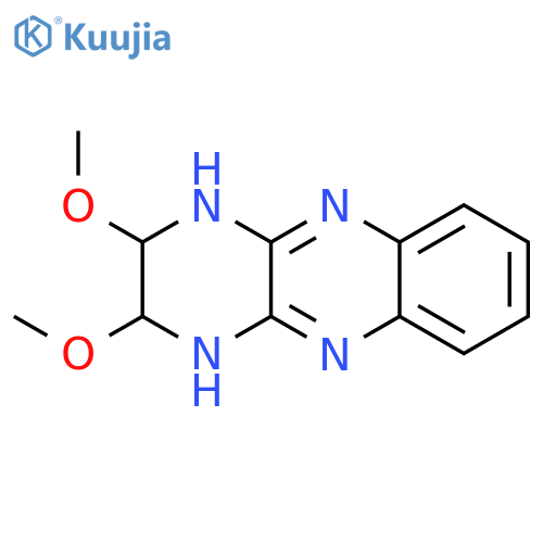 1,2,3,4-tetrahydro-2,3-dimethoxy-Pyrazino[2,3-b]quinoxaline structure