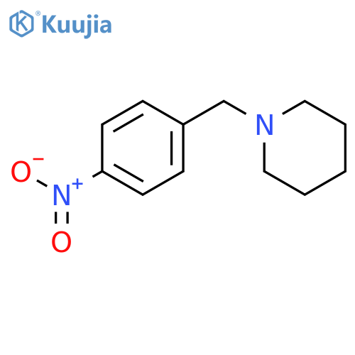 1-(4-nitrophenylmethyl)piperidine structure