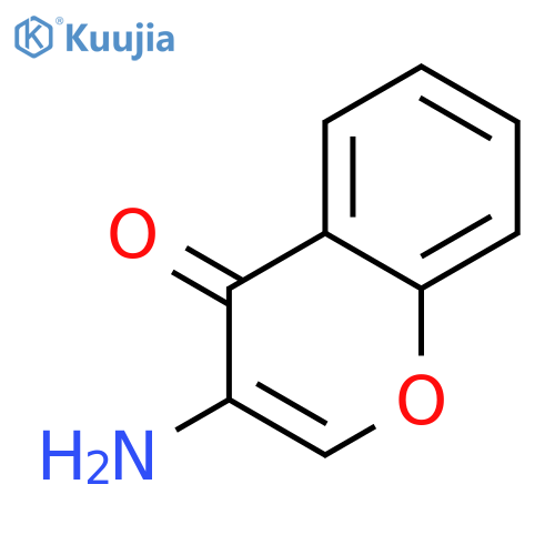 3-Amino-4H-chromen-4-one structure