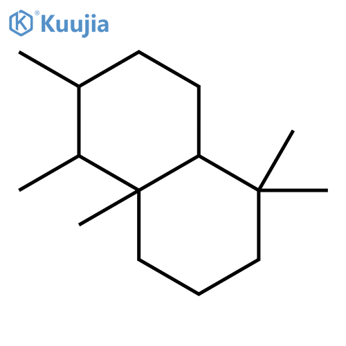 Naphthalene,decahydro-1,1,4a,5,6-pentamethyl-, (4aR,5S,6S,8aS)- structure