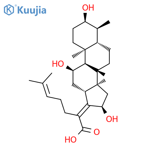 16-Epi-deacetyl-fusidic Acid structure