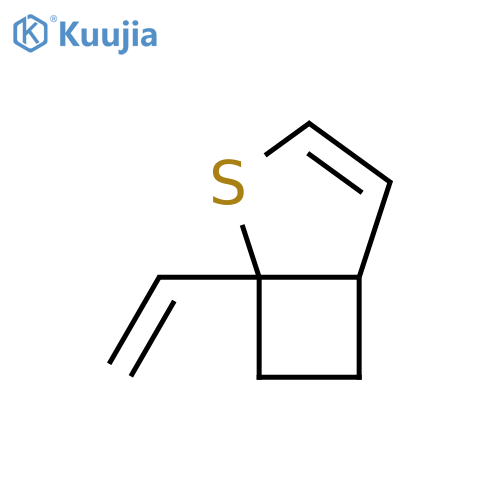 2-THIABICYCLO[3.2.0]HEPT-3-ENE, 1-ETHENYL- structure