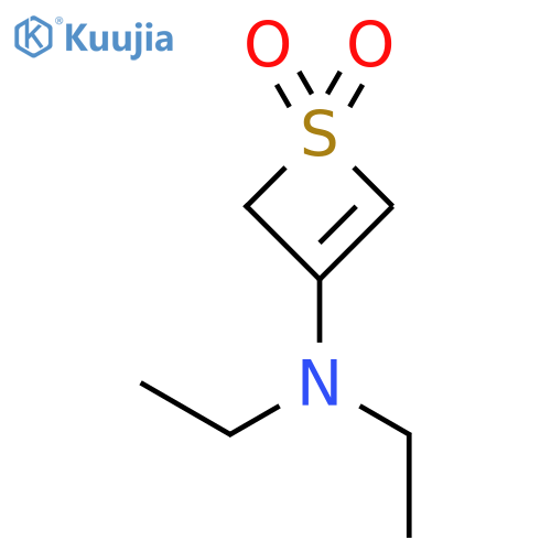 2H-Thiet-3-amine, N,N-diethyl-, 1,1-dioxide structure