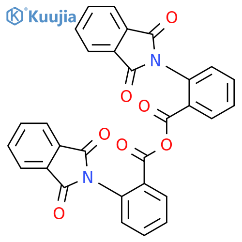 BENZOIC ACID, 2-(1,3-DIHYDRO-1,3-DIOXO-2H-ISOINDOL-2-YL)-, ANHYDRIDE structure