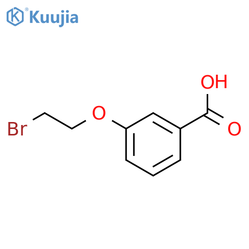 3-(2-bromoethoxy)benzoic acid structure