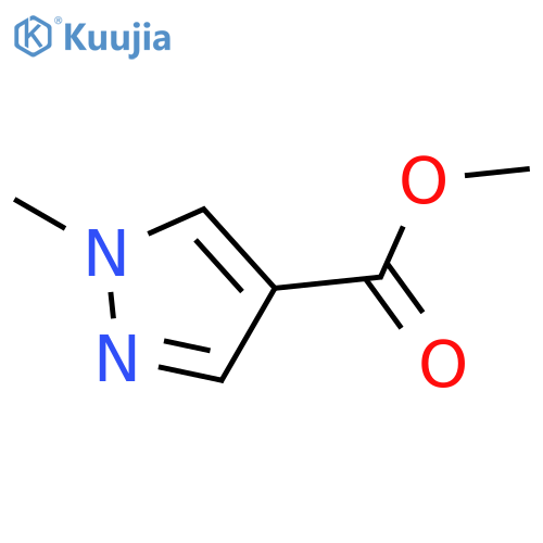 methyl 1-methylpyrazole-4-carboxylate structure