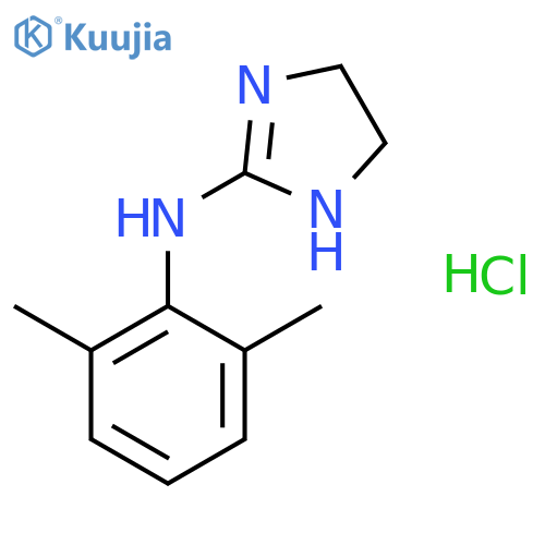 Benzenamine,N-2-imidazolidinylidene-2,6-dimethyl-, monohydrochloride (9CI) structure
