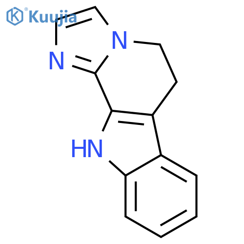 6,11-dihydro-5H-Imidazo[1',2':1,2]pyrido[3,4-b]indole structure