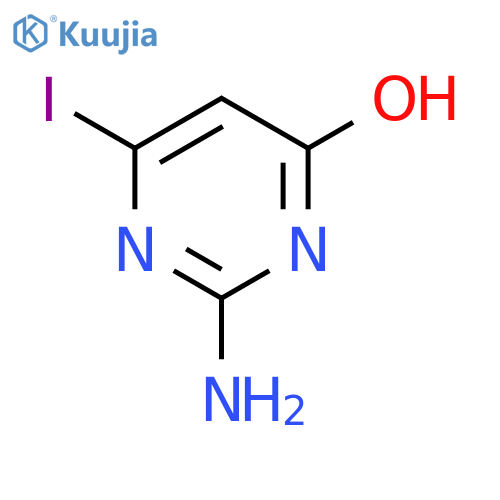 2-Amino-6-iodopyrimidin-4-ol structure