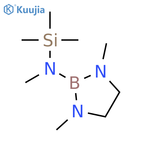 N,1,3-Trimethyl-N-(trimethylsilyl)-1,3,2-diazaborolidin-2-amine structure