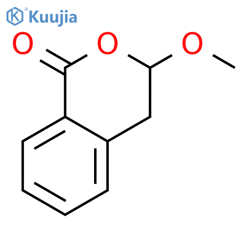 1H-2-BENZOPYRAN-1-ONE, 3,4-DIHYDRO-3-METHOXY- structure