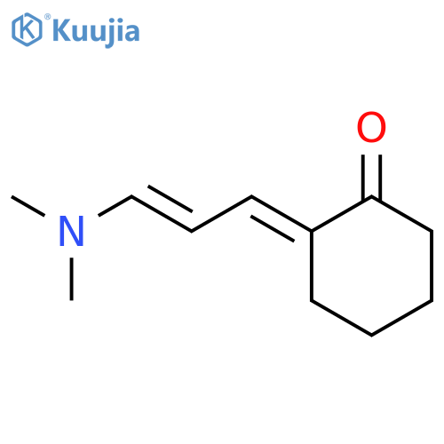 2-[3-(Dimethylamino)prop-2-en-1-ylidene]cyclohexan-1-one structure