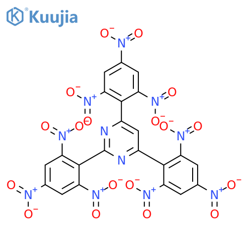 Pyrimidine,2,4,6-tris(2,4,6-trinitrophenyl)- structure